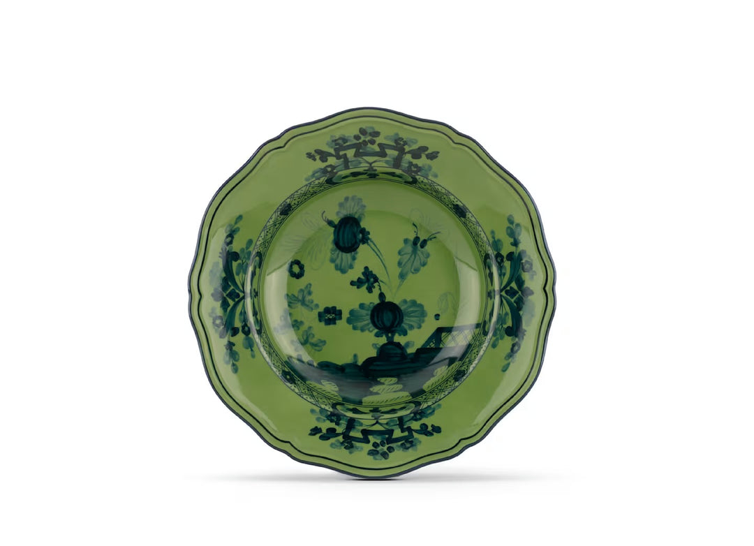 PIATTO FONDO GINORI1735 ORIENTE ITALIANO MALACHITE