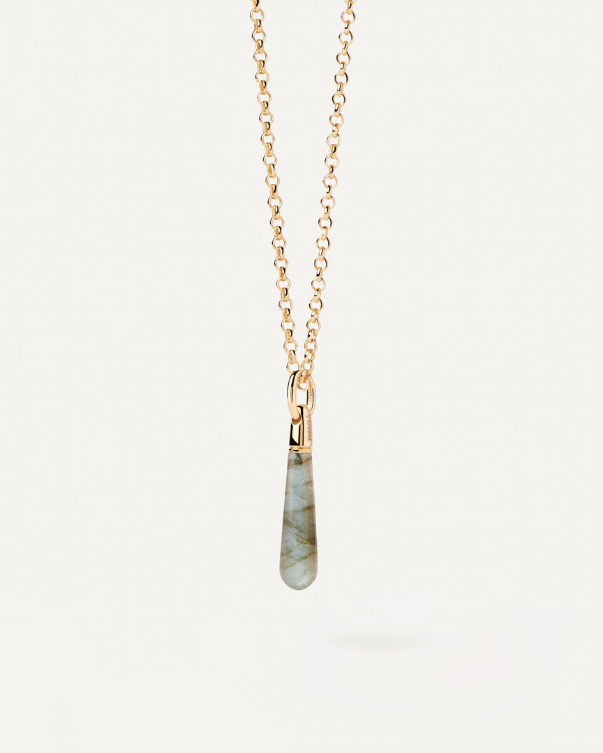 Ciondolo LABRADORITE LARGE DROP PDpaola